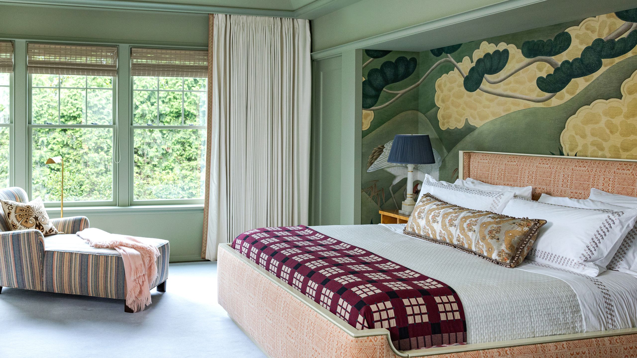 Luxury wallcovering installation